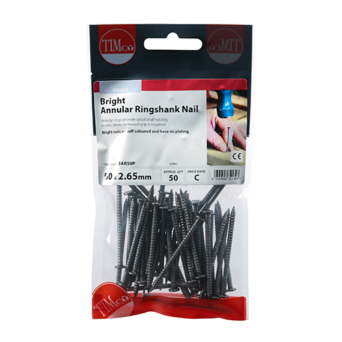 Annular Ringshank Nail -Bright - Image 2