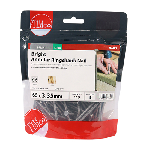 Annular Ringshank Nail -Bright - Image 2