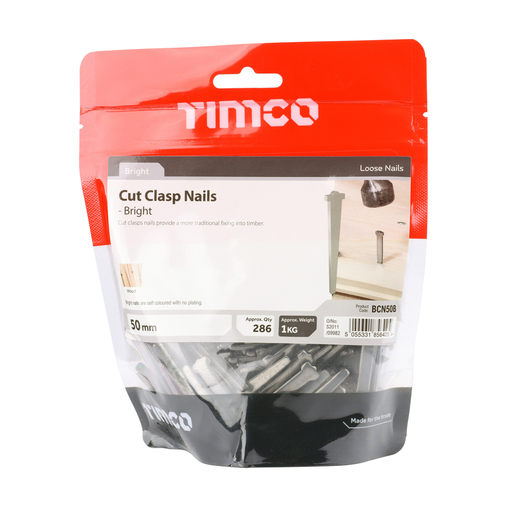 Cut Clasp Nail - Bright - Image 2
