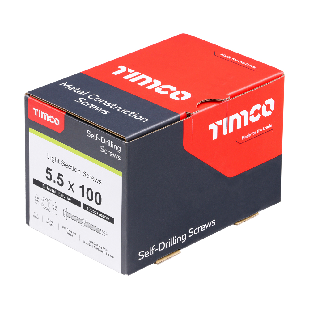 Hex Screw S/DRILL No3 BIMET - Image 2