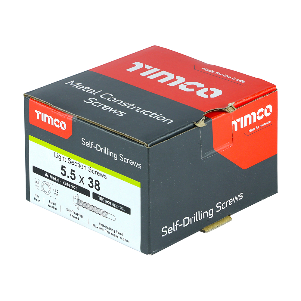 Hex Screw S/DRILL No3 BIMET - Image 2