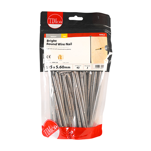 Round Wire Nail - Bright - Image 2