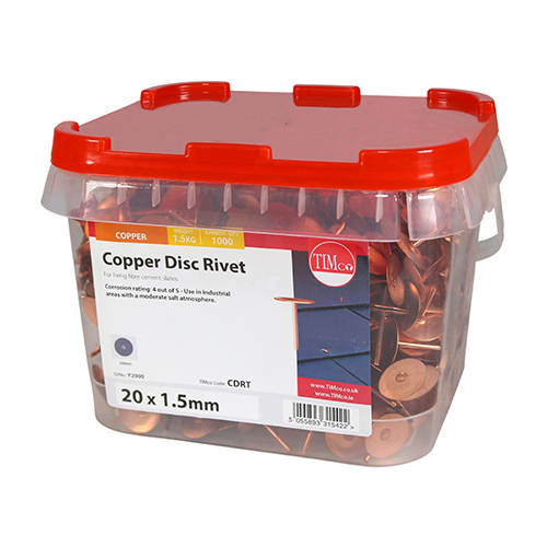Copper Disc Rivets - Image 2