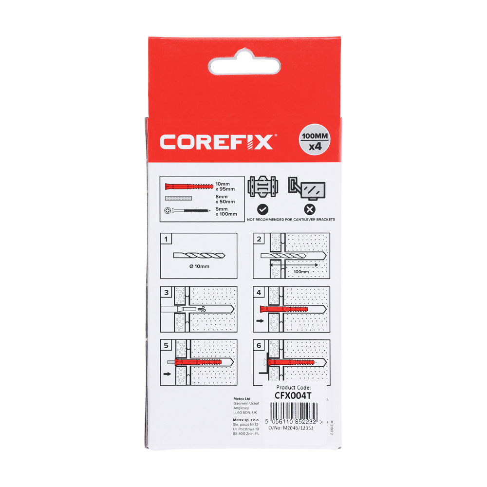 Corefix Dot & Dab Wall Fixing - Image 4