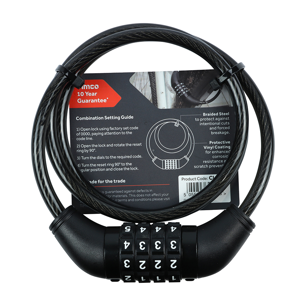 Combination Cable Lock - Image 2