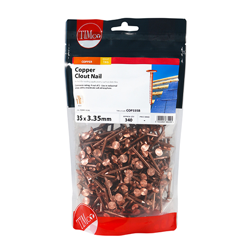 Clout Nail - Copper - Image 2