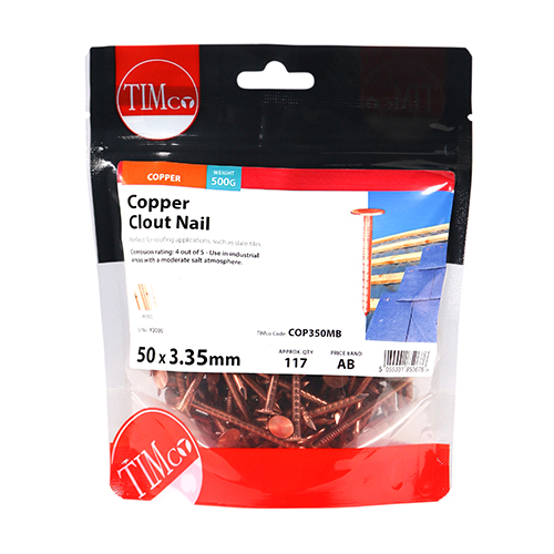 Clout Nail - Copper - Image 2