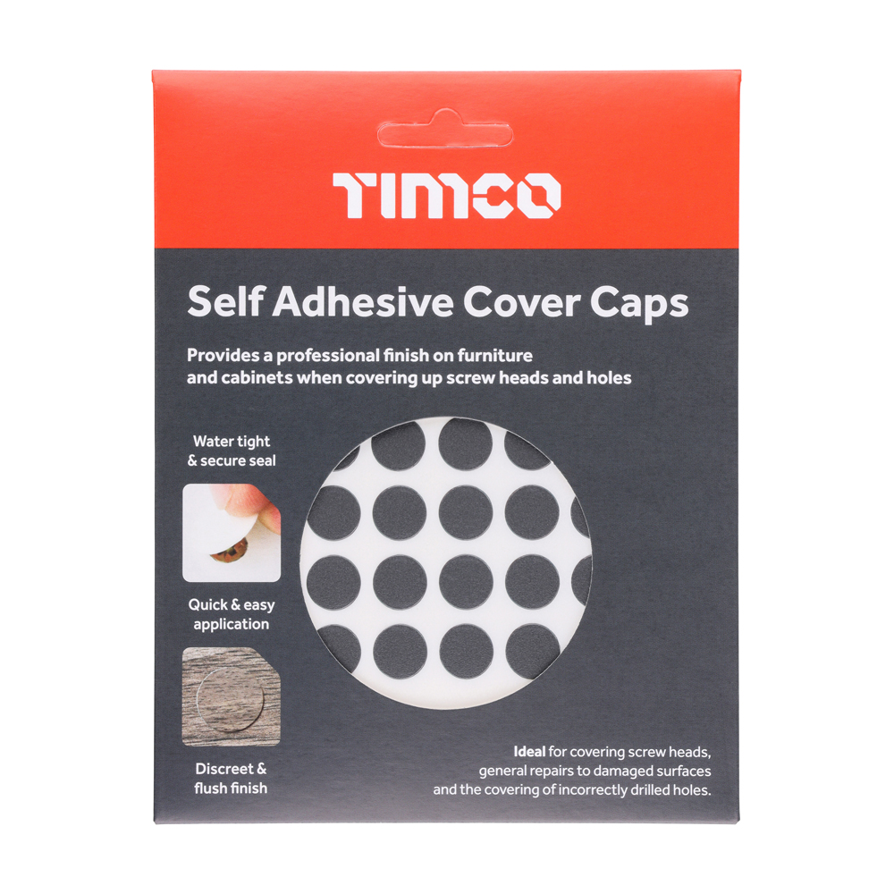 Adhesive Caps Anthracite Grey - Image 2