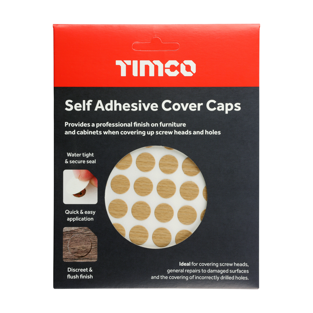 Adhesive Caps Beech - Image 2