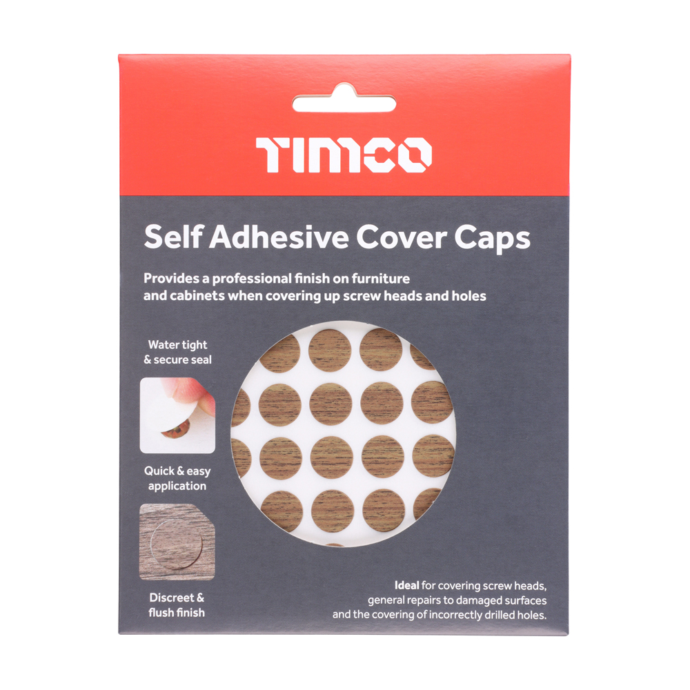 Adhesive Caps Dijon Walnut - Image 2