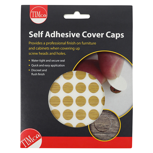 Adhesive Caps Oak - Image 2