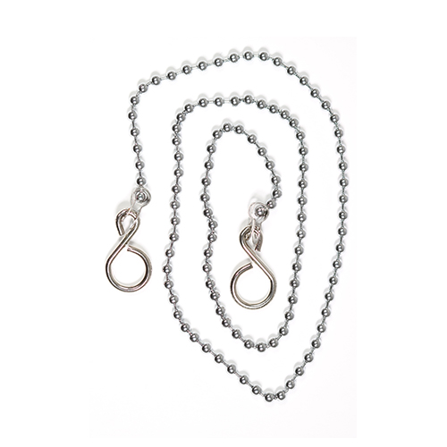 Bath Ball Link Chains - Chrome
