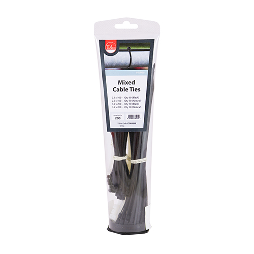 Cable Tie Mixed Set of 200 - Image 3