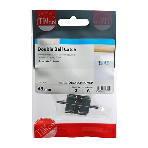 Double Ball Catch - Chrome - Image 2