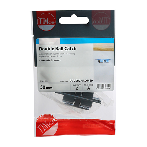 Double Ball Catch - Chrome - Image 2
