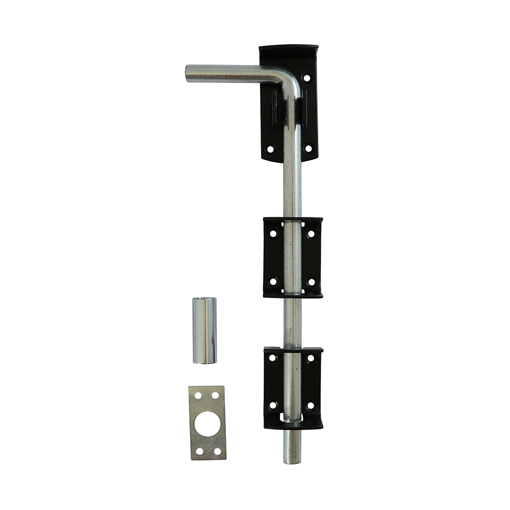 Garage Drop Down Bolt Black