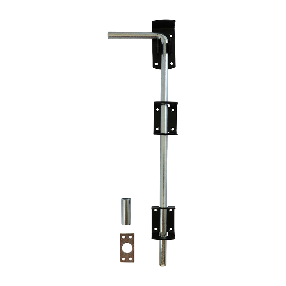 Garage Drop Down Bolt Black