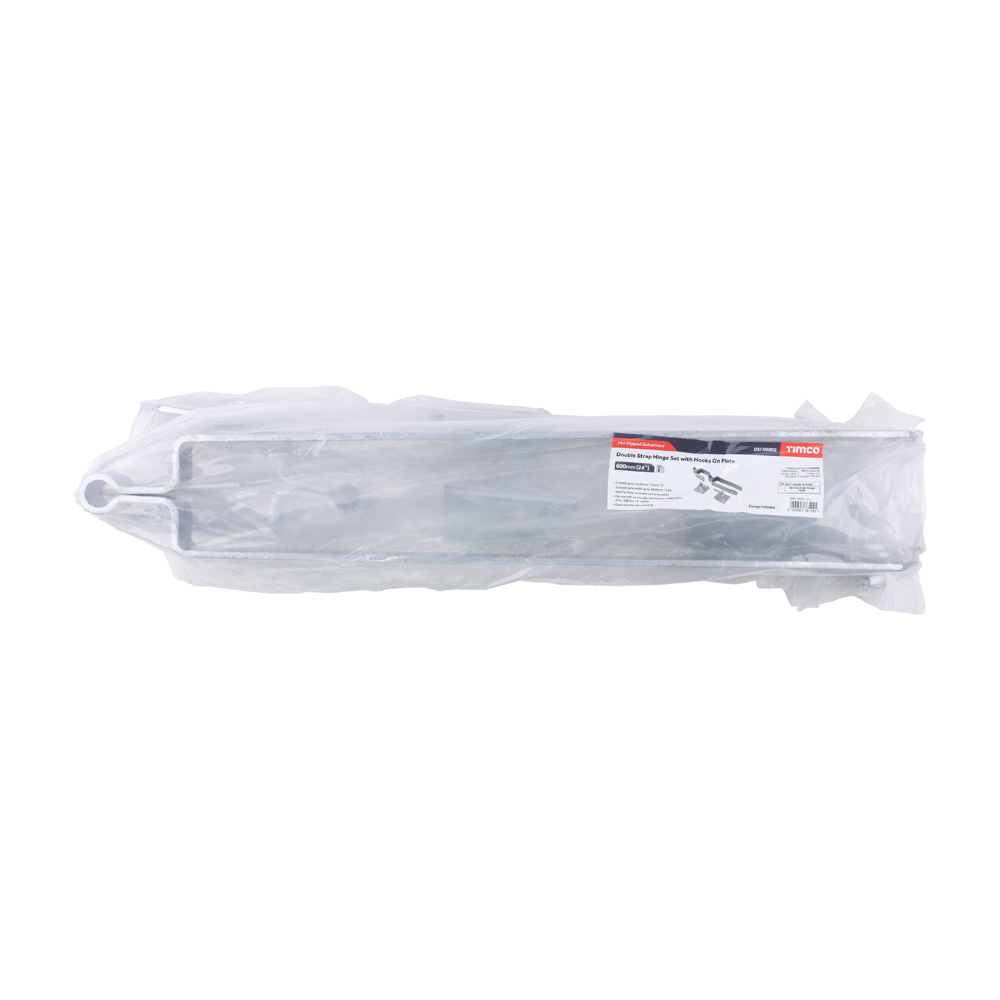 Double Strap Set with Hook HDG - Image 2