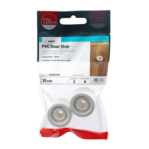 PVC Door Stop - White - Image 2