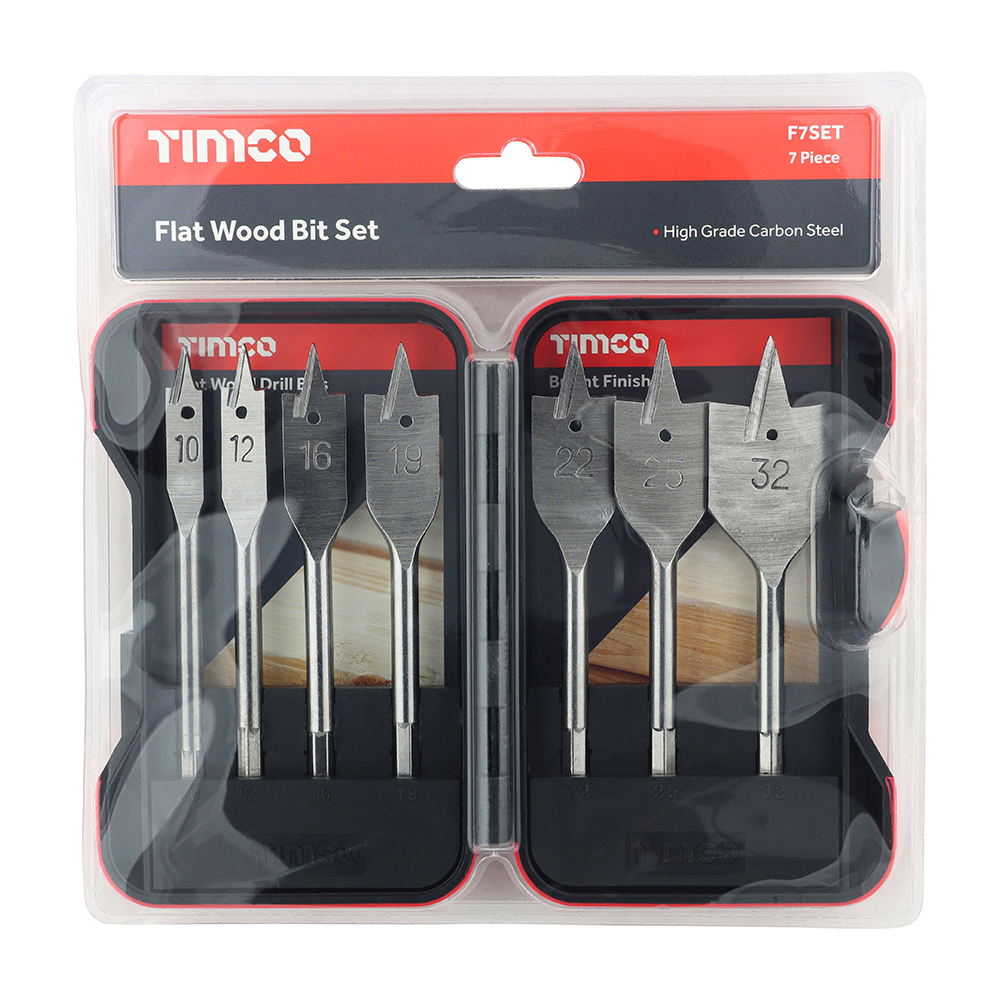 Flat Wood Bit Set - Image 2