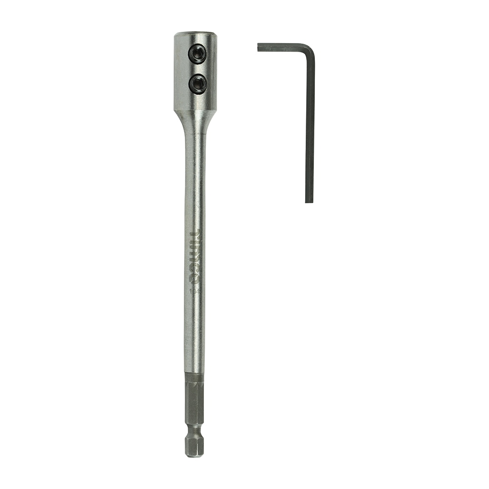 Flat Wood Bit Extension Rod