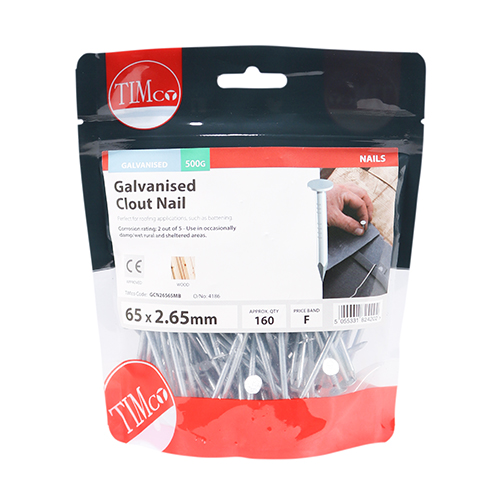 Clout Nail - Galvanised - Image 2