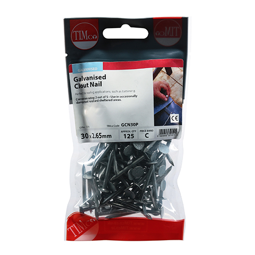 Clout Nail - Galvanised - Image 2