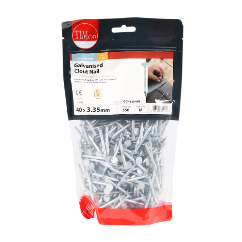 Clout Nail - Galvanised - Image 2