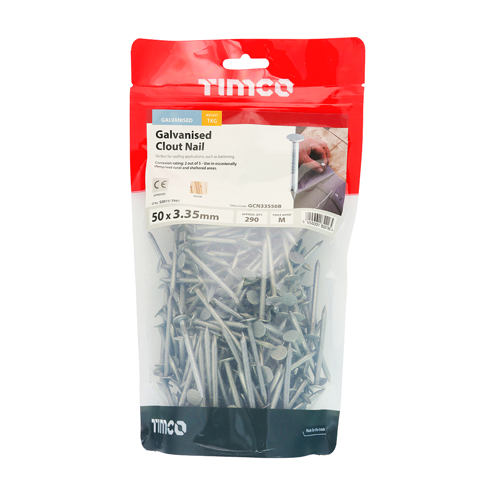 Clout Nail - Galvanised - Image 2