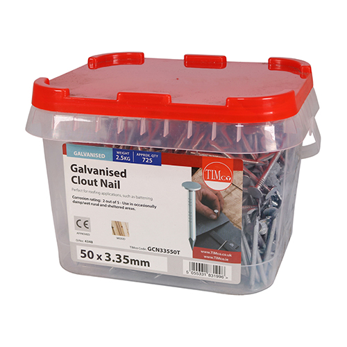 Clout Nail - Galvanised - Image 2