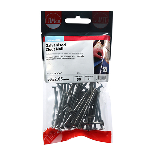 Clout Nail - Galvanised - Image 2