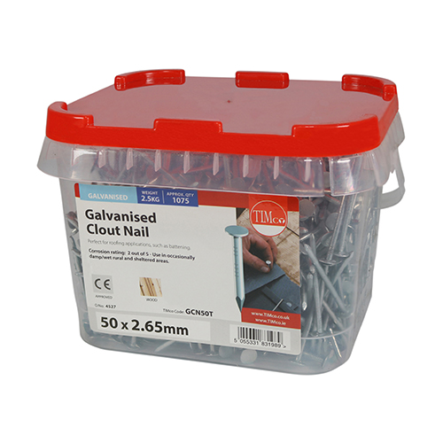 Clout Nail - Galvanised - Image 2