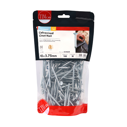 Clout Nail - Galvanised - Image 2