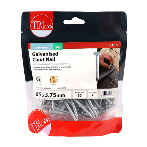Clout Nail - Galvanised - Image 2