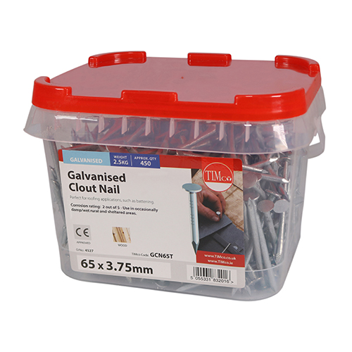 Clout Nail - Galvanised - Image 2