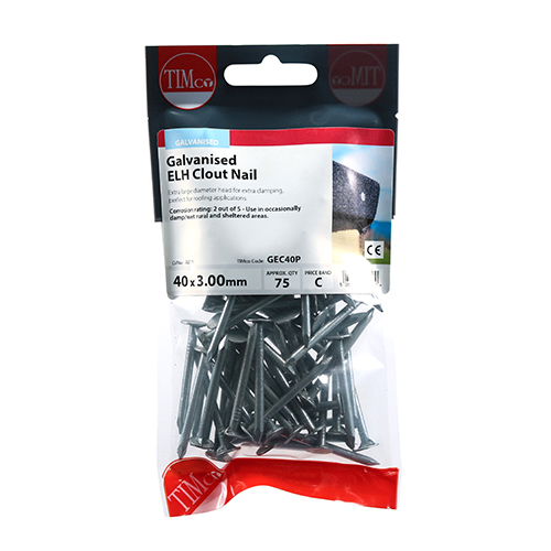 Clout Nail ELH - Galvanised - Image 2