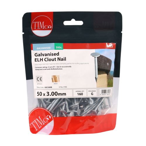 Clout Nail ELH - Galvanised - Image 2