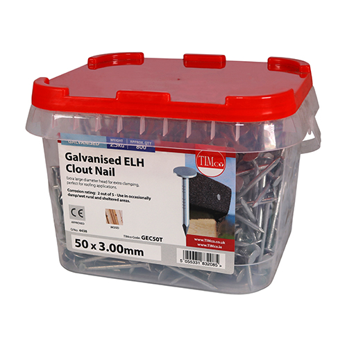 Clout Nail ELH - Galvanised - Image 2