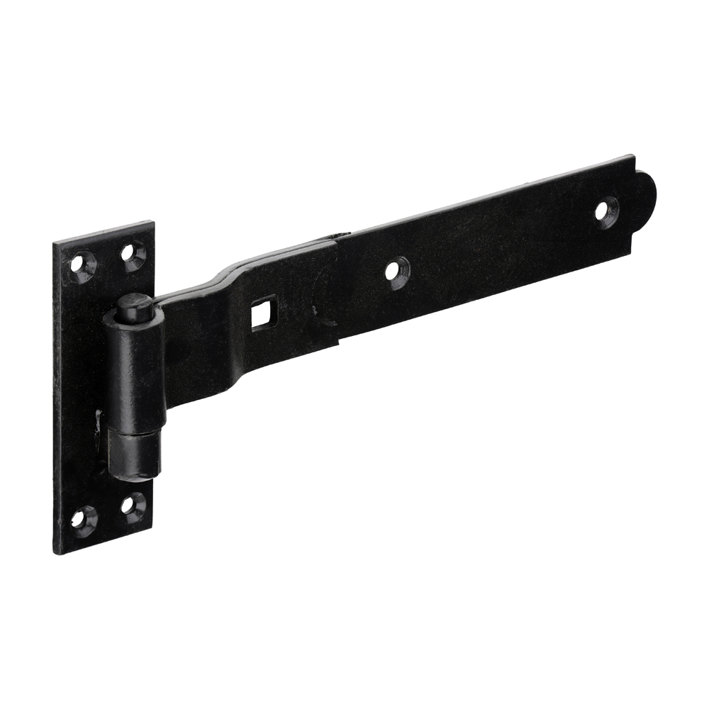 Cranked Band Hook Plate Black