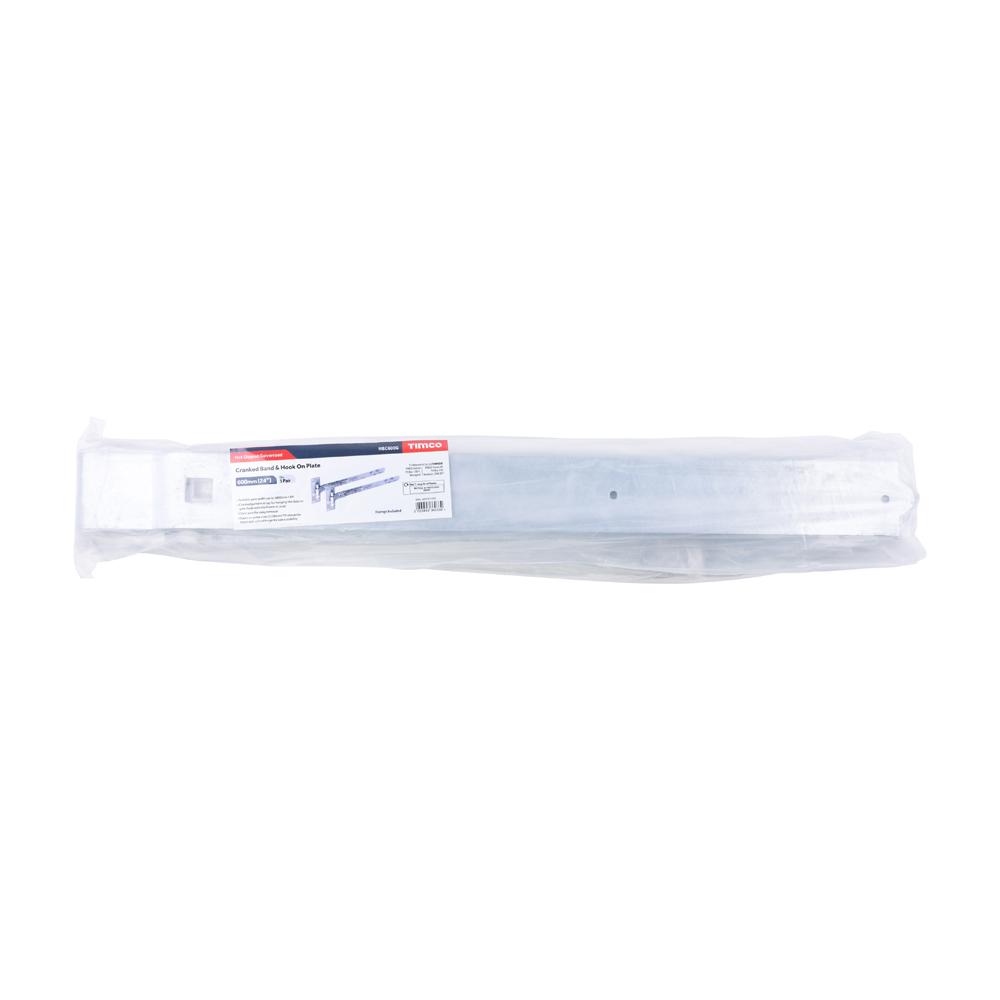 Cranked Band Hook Plate HDG - Image 3