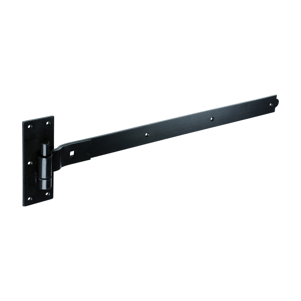 Cranked Band Hook Plate Black