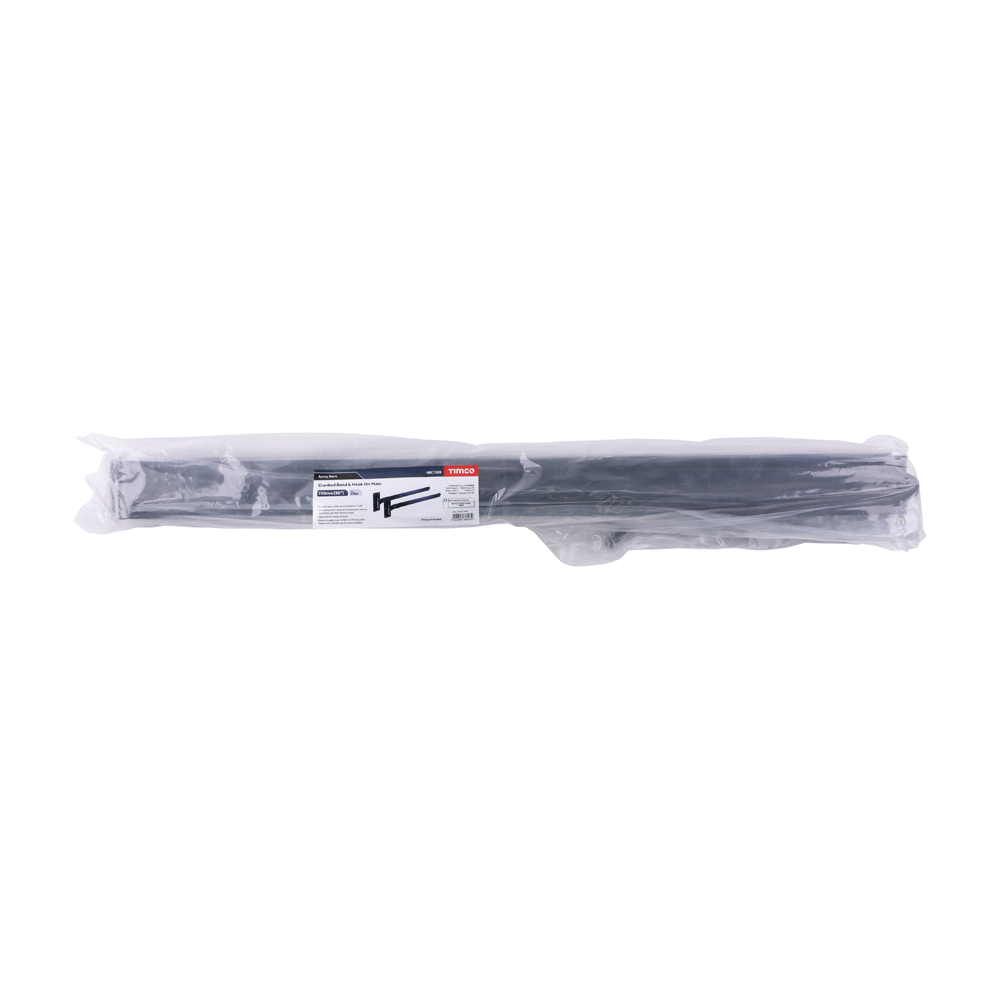 Cranked Band Hook Plate Black - Image 3