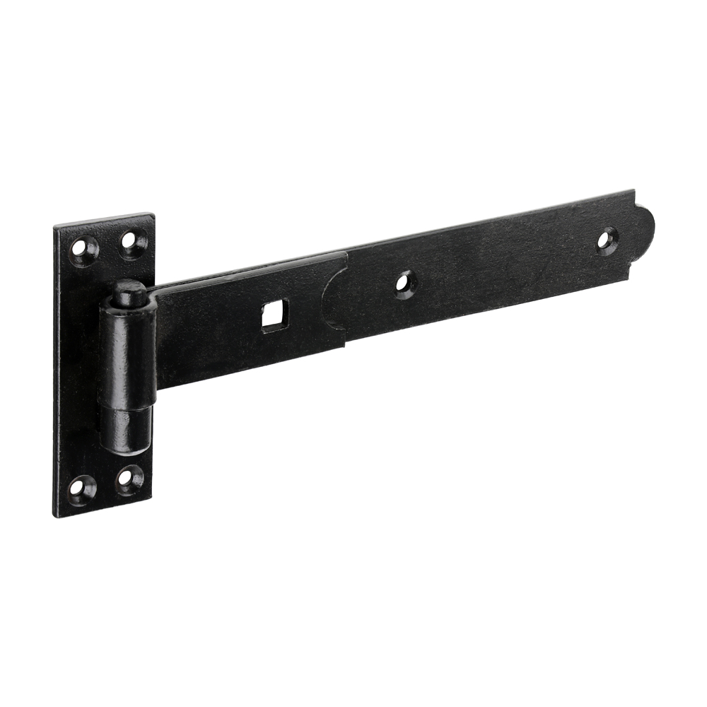 Straight Band Hook Plate Black