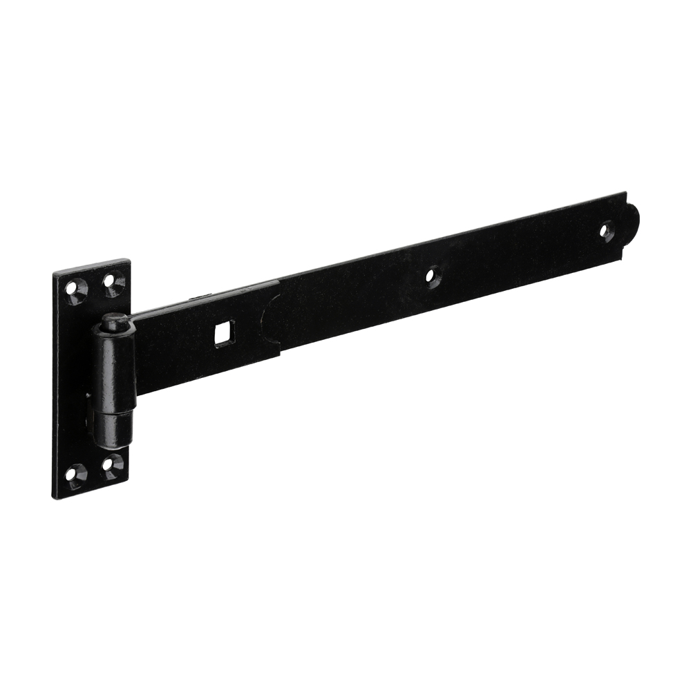 Straight Band Hook Plate Black