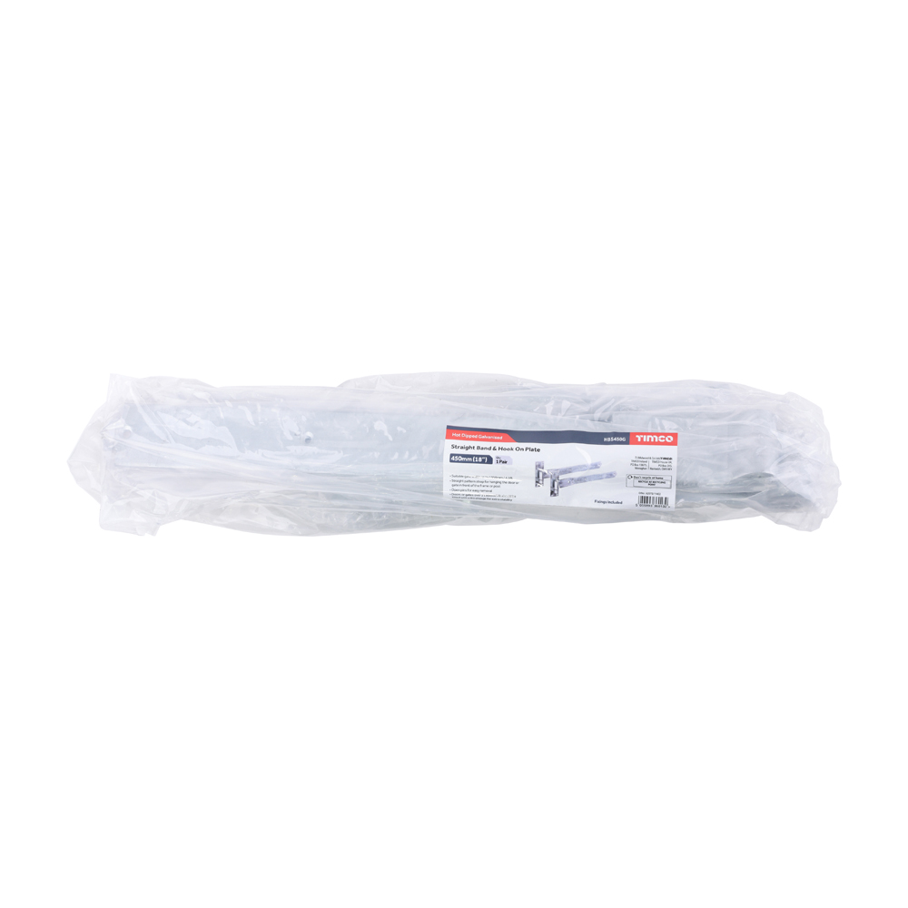 Straight Band Hook Plate HDG - Image 3