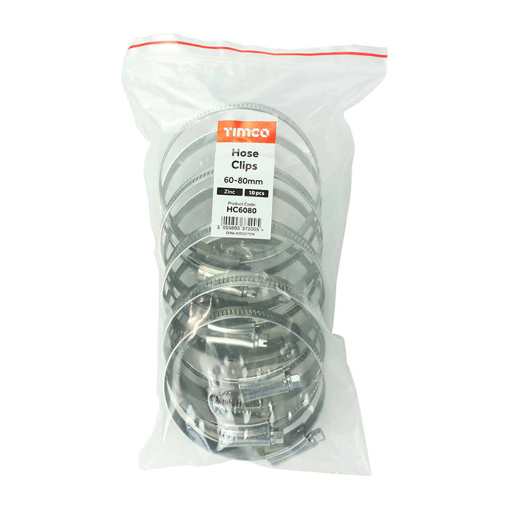 Hose Clips Zinc - Image 2