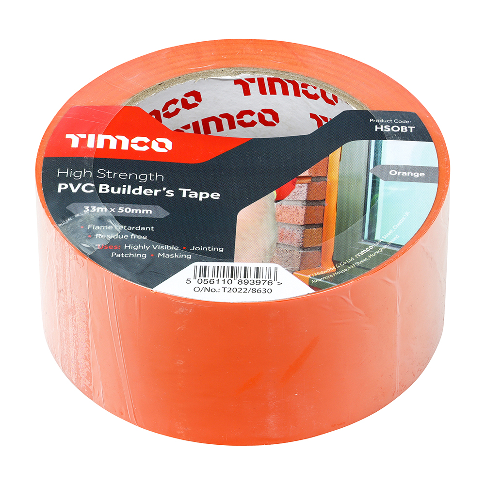 HS Builders Tape Orange - Image 2