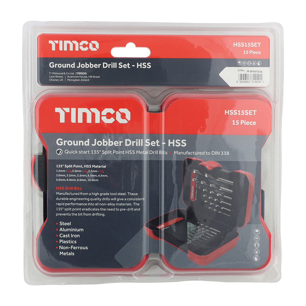 HSS Ground Jobber Bit Set - Image 3