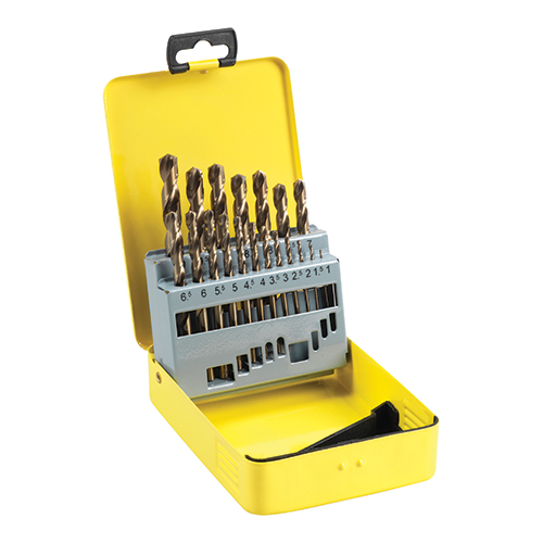 HSS-CO Bit Set 1-10mm Cobalt