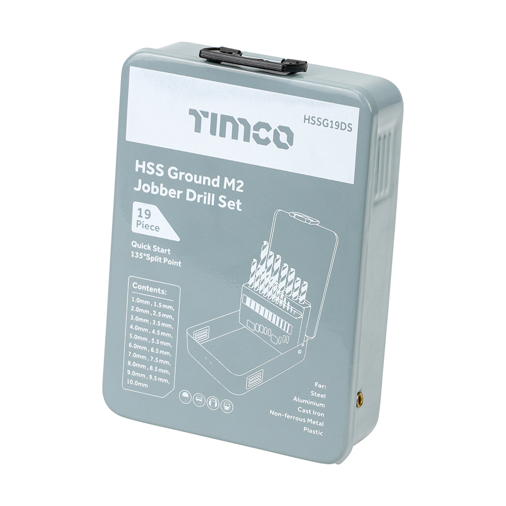HSS-G Bit Set 1-10mm M2 - Image 2